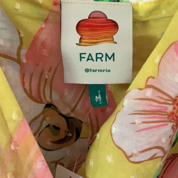 Farm Rio Norma Wrap Dress . Sz: Medium NWT - Picture 4 of 15